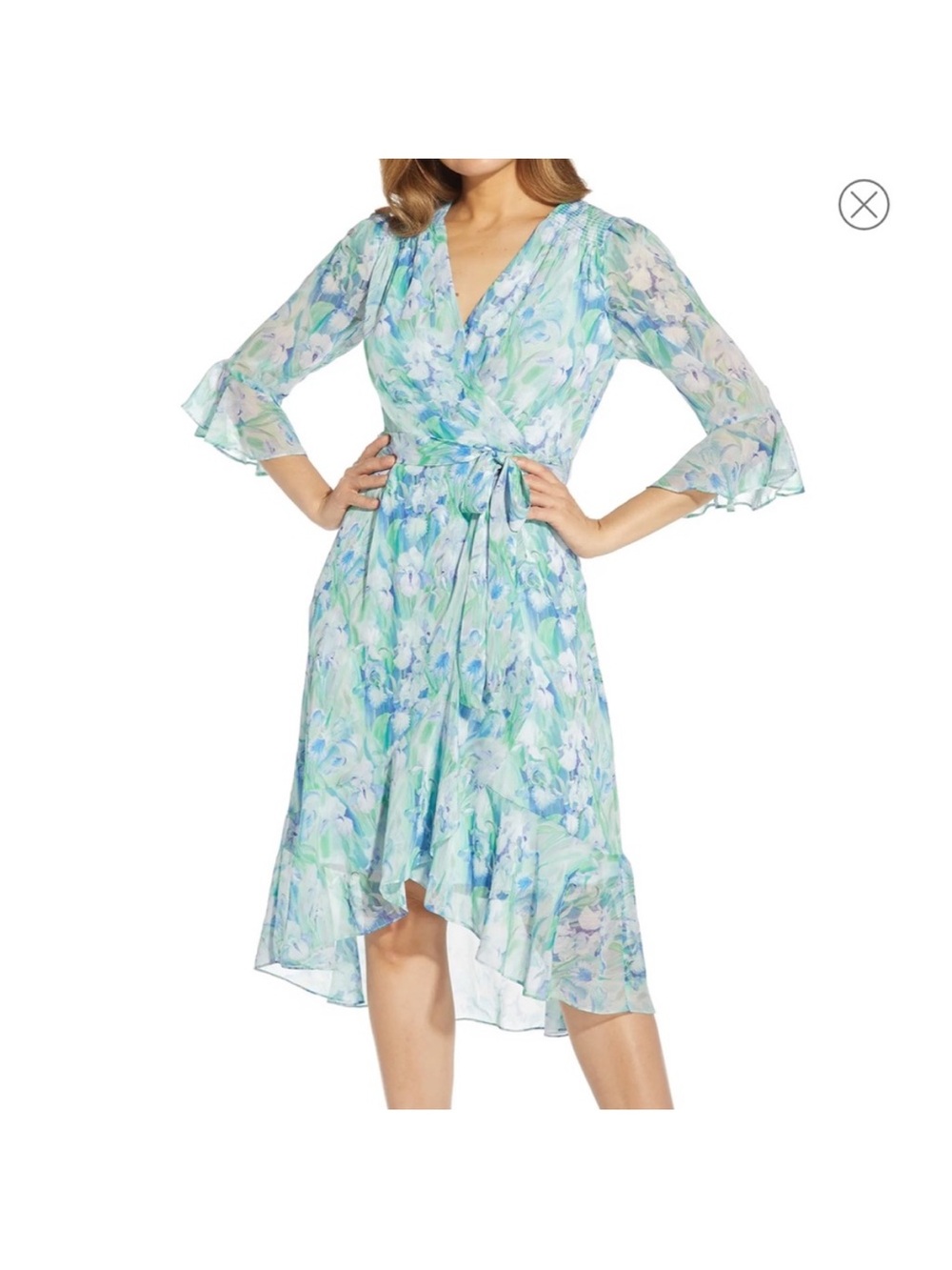 Adrianna Papell Pastel Floral Dress